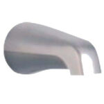 Shower Tub Spout with 1/2" IPS (Satin Nickel Finish)