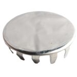 Cock Hole Cover 1 1/2" Snap In Chrome Plated (Pack of 6)