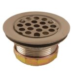 Stainless Steel Duplex Flat Top Strainer 17/8" - 21/4"