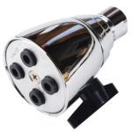 Shower Head Adjustable Stream Chrome