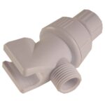 Handheld Shower Arm Adapter (White)