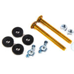 Toilet Tank Bolt Kit Brass Plated Screw
