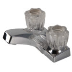 Bathroom Faucet 4" Acrylic Ball Handle