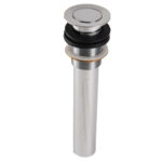 Brass Pop-Up With Push Up Stopper Chrome Plated