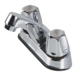 Bathroom Faucet Hybrid  4" Double Handle