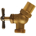 Hose Bibb 1/2” x 3/4” C x C Brass