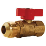 Gas Valve 5/8”(15/16 Thread) Male Flare X 3/4” FIP